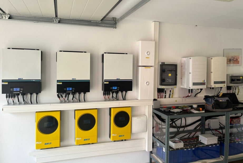 Seamless Integration of Easun Power Inverters with Lithium Batteries in a Small-Scale Romanian Storage Project
