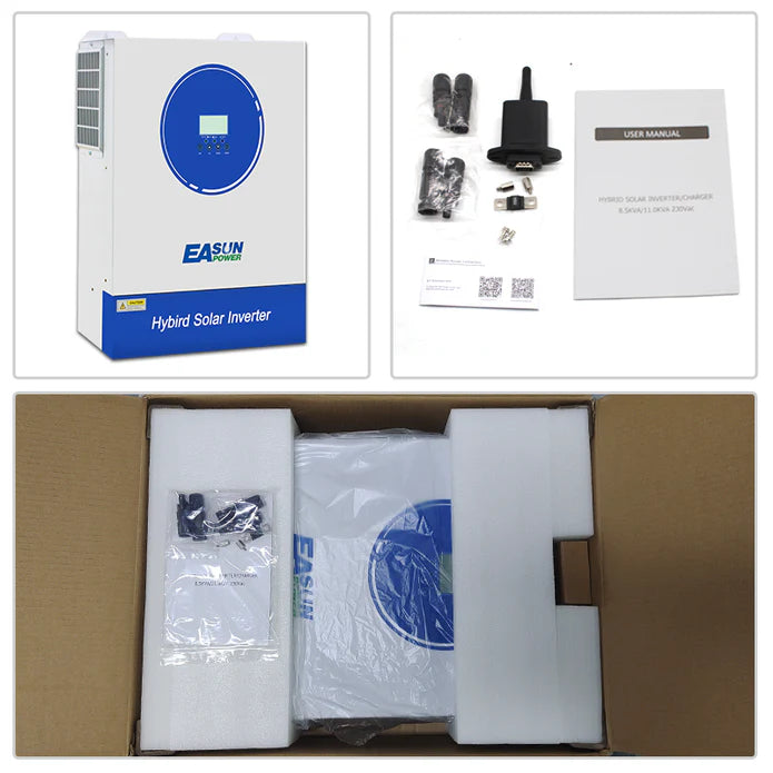 EASUN 11KW Off Grid Inverter Build-in MPPT 120A 160A With Wifi Accept No Battery Work No Parallel